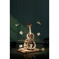 RoboTime 3D drevená mechanická skladačka Kúzelné violončelo - poškodený obal